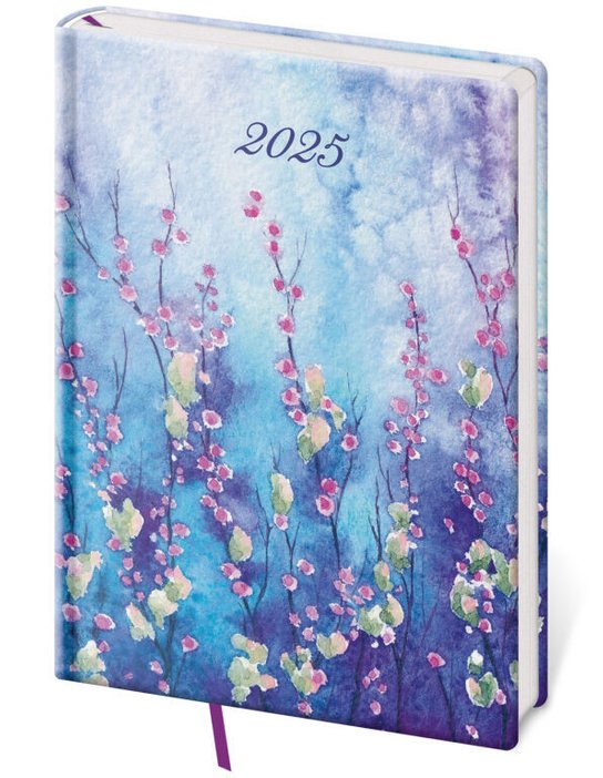 Kapesní diář 2025 A7 Vario Lyra Violet