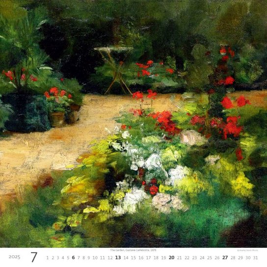 Impressionism 2025 - nástěnný kalendář