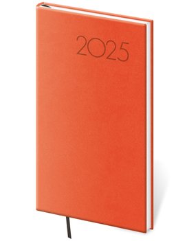 Kapesní diář 2025 Print Pop oranžový