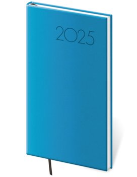 Kapesní diář 2025 Print Pop světle modrý