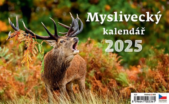 Myslivecký kalendář 2025 - stolní kalendář