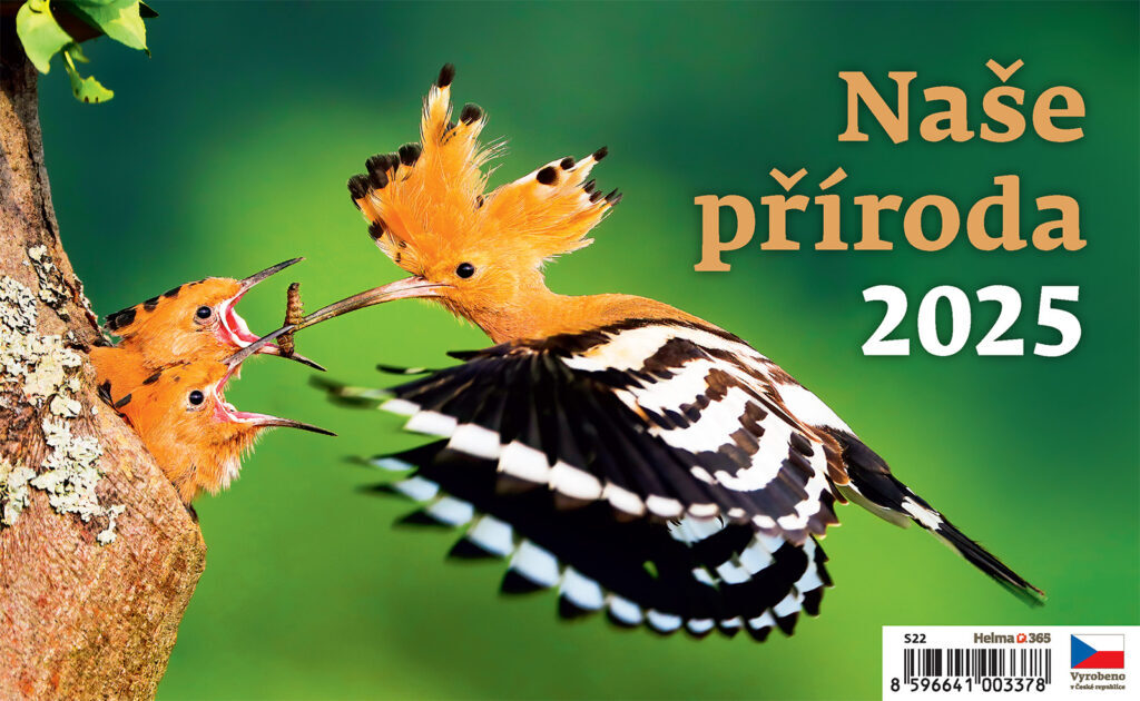 Naše příroda 2025 - stolní kalendář