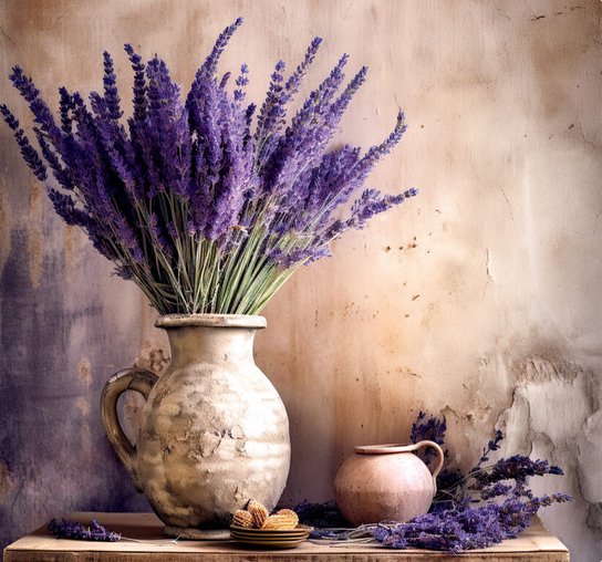 Provence vázanka 2025 - nástěnný kalendář