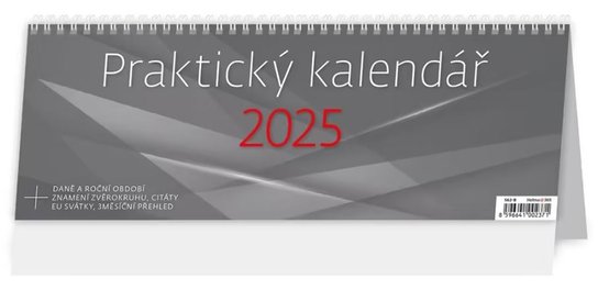 Praktický kalendář Office 2025 - stolní kalendář