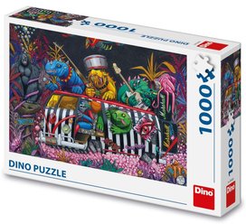 Puzzle 1000 Příšerky na tripu