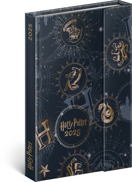 Týdenní magnetický diář Harry Potter 2025