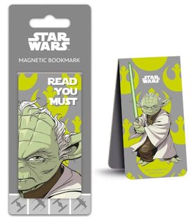 Záložka magnetická Star Wars Yoda