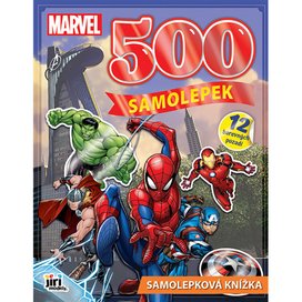 500 samolepek Marvel