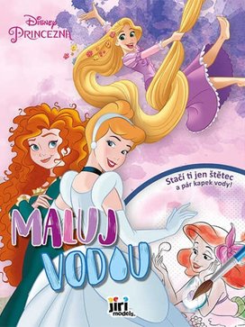 Maluj vodou Disney Princezny