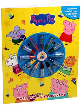 Peppa Pig Omalovánky s voskovkami