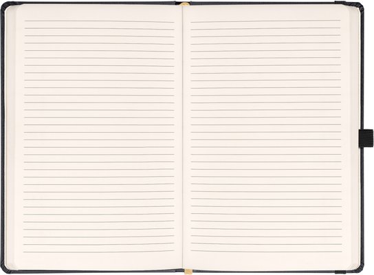 Notes Balacron černý linkovaný