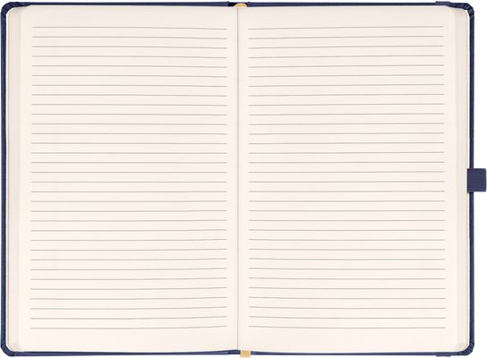 Notes Balacron tmavě modrý linkovaný