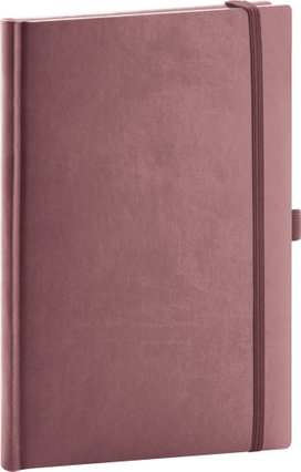 Notes Aprint Neo růžový tečkovaný