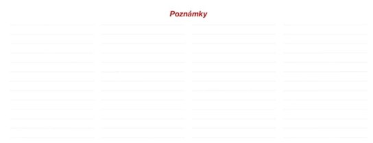 Kuchárka 2025 - stolový kalendár