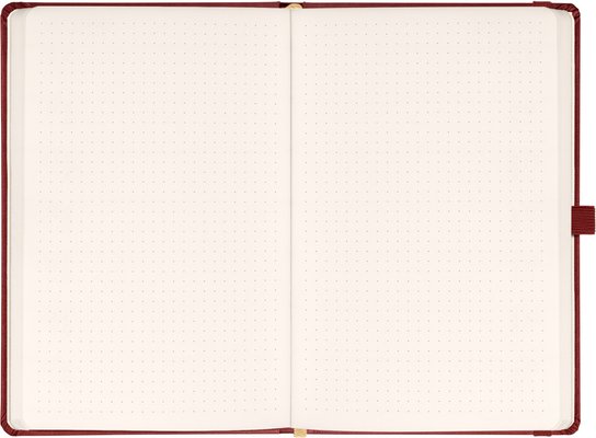 Notique Notes Aprint Neo vínový tečkovaný
