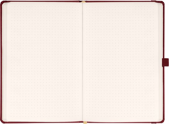 Notique Notes Balacron bordó tečkovaný