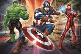 Puzzle Ve světě Avengers MAXI