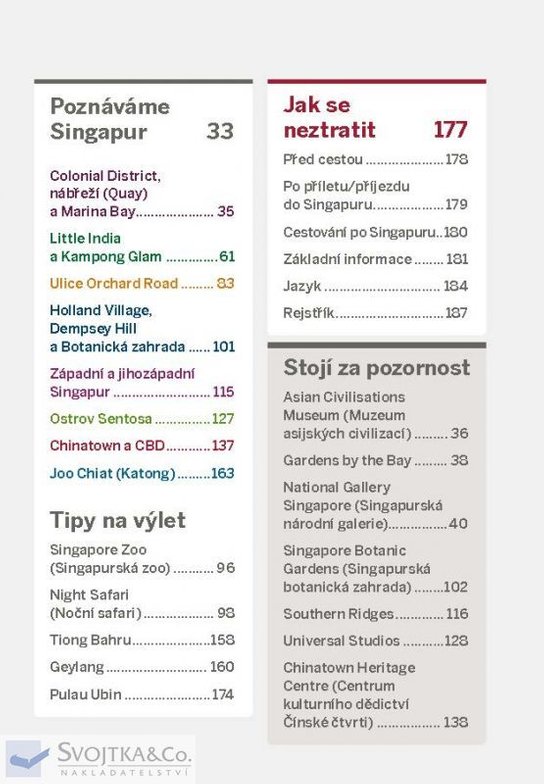 Singapur do kapsy