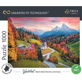 Puzzle Na úpatí Alp 1000 dílků