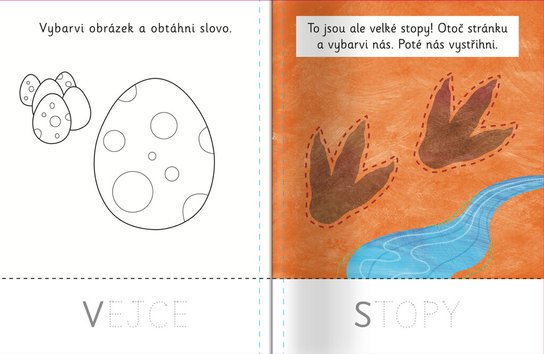 Začínám stříhat Dinosauři