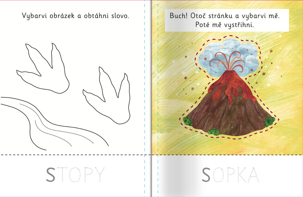 Začínám stříhat Dinosauři
