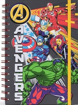 Blok A5 Kroužkový Marvel