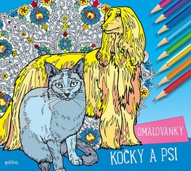 Kočky a psi Omalovánky