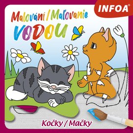 Malování/Maľovanie vodou Kočky/Mačky