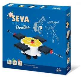 Stavebnice SEVA Vesmír Družice plast 425 ks