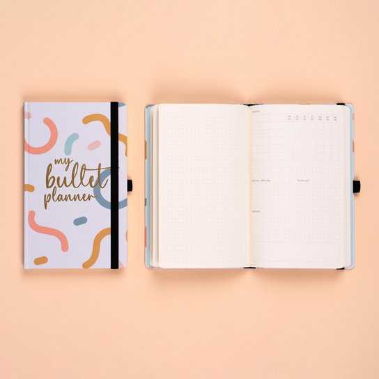 Týdenní nedatovaný diář My Bullet Planne