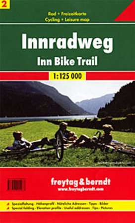 Cyklomapa Innradweg 1:125 000