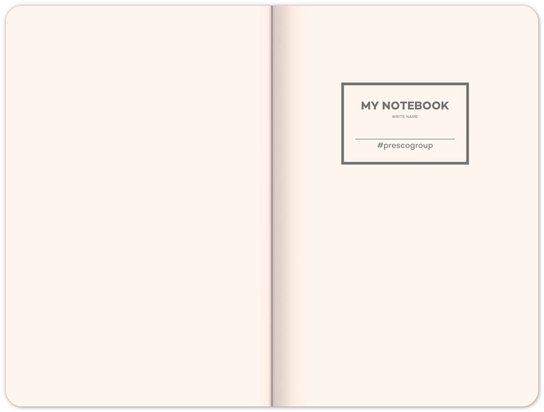 Notes Hardy modrý, linkovaný