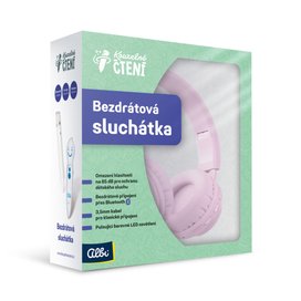 Kouzelné čtení Sluchátka růžová