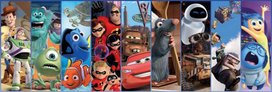 Panoramatické puzzle Pixar