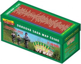 Dárková sada map Česko 1:40 000
