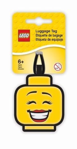 LEGO Iconic Jmenovka na zavazadlo - Hlava dívky