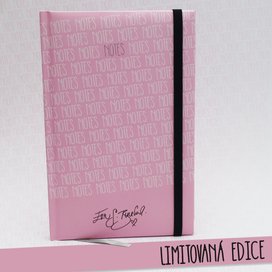 Notes linkovaný Růžový
