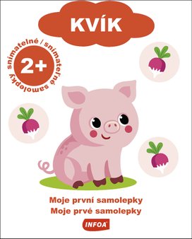 Kvík Moje první samolepky/Moje prvé samolepky