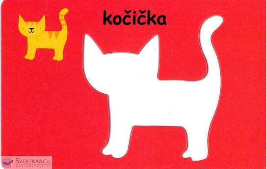 Zvířátka První obkreslovací kartičky