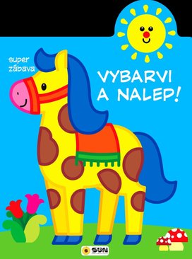 Vybarvi a nalep! Koník