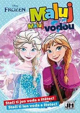 Maluj vodou A5 Ledové království