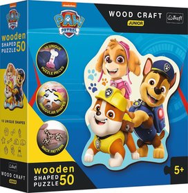 Wood Craft Junior puzzle Tlapková patrola