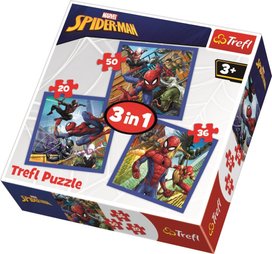 Puzzle Spiderman 3v1