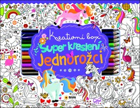 Kreativní box Super kreslení Jednorožci