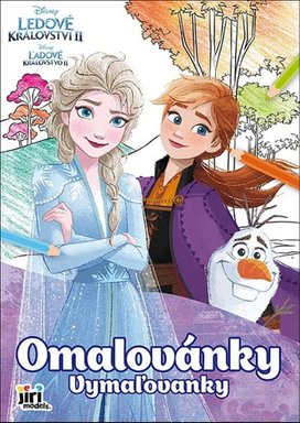 Omalovánky/Vymaľovanky Ledové Království II