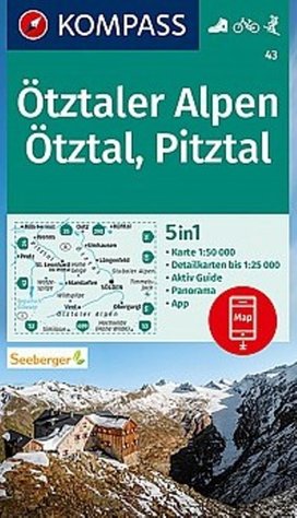 Ötztaler Alpen 43 NKOM 1:50T MARCO POLO
