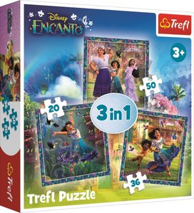 Puzzle Encanto Postavy 3v1