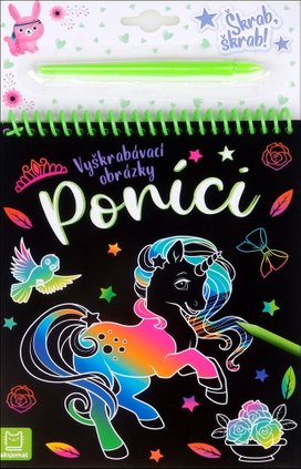 Poníci vyškrabávací obrázky