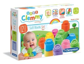 Soft Clemmy Sada 12 měkkých kostek
