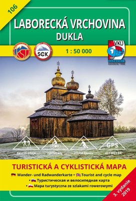 Laborecká vrchovina Dukla 1 : 50 000